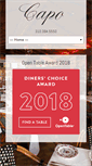 Mobile Screenshot of caporestaurant.com